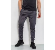 Спортивные брюки мужские, цвет серый, 190R030