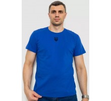 Футболка мужская патриотическая, цвет электрик, 226R045