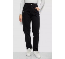 Джинсы женские Mom's, цвет черный, 244R9016