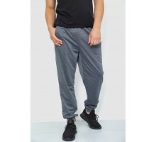 Спорт мужские брюки, цвет серый, 244R41386