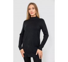 Свитер женский однотонный, цвет черный, 244R5550