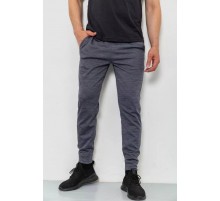 Спортивные брюки мужские, цвет серый, 190R029