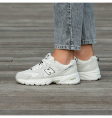 Демісезонні кросівки New Balance колір бежевий