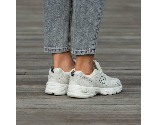 Демісезонні кросівки New Balance колір бежевий