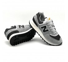 Кросівки весна-літо New Balance колір сірий, чорний