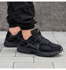 Демісезонні кросівки Nike текстиль/замш колір чорний