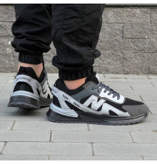 Кросівки New Balance матеріал текстиль/замш колір сірий,чорний, білий