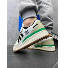 Adidas Forum 84 зелений/чорний/бежевий