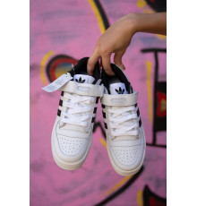 Жіночі кросівки Adidas Forum Low White/Black