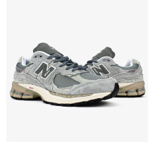 Демисезонные кроссовки New Balance весна лето цвет серый