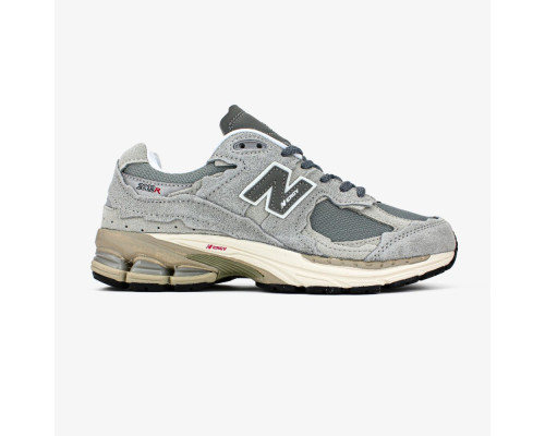 Демисезонные кроссовки New Balance весна лето цвет серый