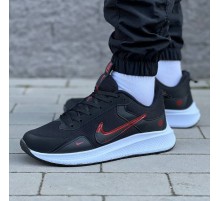 Кросівки весна літо Nike чорний/ білий