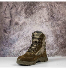 Тактические берцы зимний мех с ступинатором без замочка олива / пиксель Тактические берцы зимний мех с ступинатором без замочка олива / пиксель