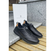 Кроссовки Brunello Cucinelli черный с коричневым