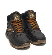 Зимові черевики Reebok колір чорний, коричневий