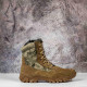 Тактические берцы зимний мех со ступинатором и замочком койот/пиксель