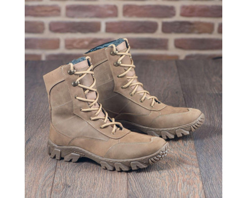 Тактические зимние берцы койот мех