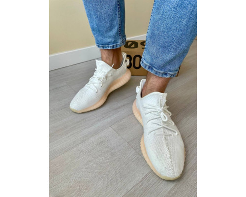 Кроссовки Adidas Yeesy Boost 350 (белые)