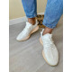 Кроссовки Adidas Yeesy Boost 350 (белые)