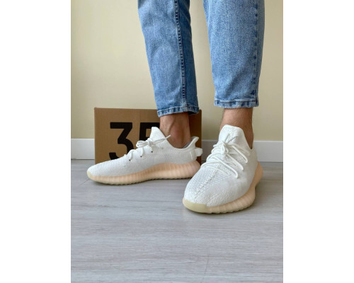 Кроссовки Adidas Yeesy Boost 350 (белые)
