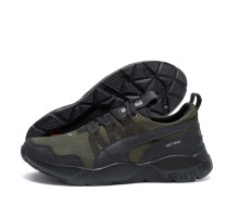 кроссовки Puma масло черные