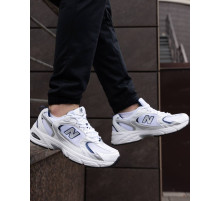 Кросівки літо вставки сітка New Balance 530 колір: білий /синій