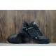 Кожаные кроссовки Adidas цвет черный