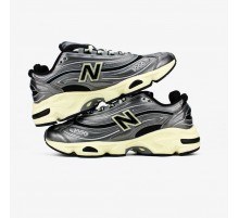 Кроссовки весна лето New Balance сетка цвет серебряный металл