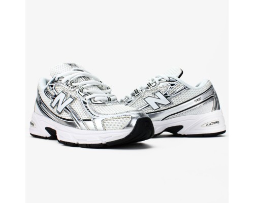 Кроссовки весна лето New Balance сетка белый/серебристый/черный Кроссовки весна лето New Balance сетка белый/серебристый/черный