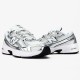 Кроссовки весна лето New Balance сетка белый/серебристый/черный