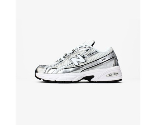 Кроссовки весна лето New Balance сетка белый/серебристый/черный Кроссовки весна лето New Balance сетка белый/серебристый/черный