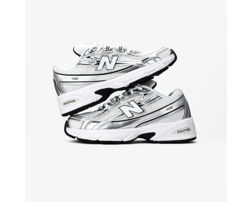 Кроссовки весна лето New Balance сетка белый/серебристый/черный Кроссовки весна лето New Balance сетка белый/серебристый/черный