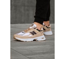 Літні кросівки New Balance колір бежевий/білий