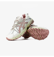 Демісезонні кросівки Asics колір бежевий/рожевий