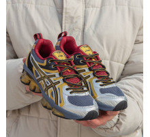 Демісезонні кросівки Asics колір червоний/жовтий/сірий