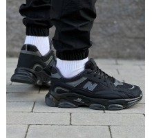 Кроссовки летние New Balance сетка черные