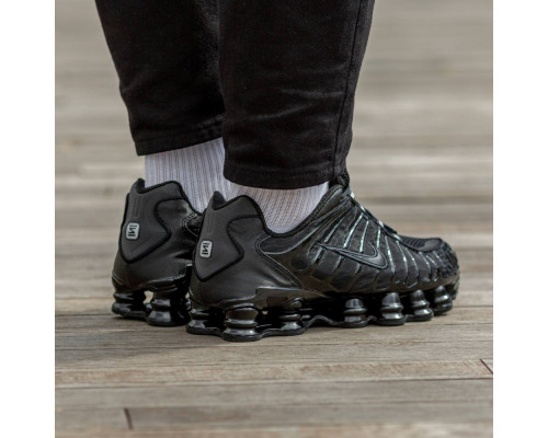 кроссовки весна/лето Nike Shox LT цвет черный