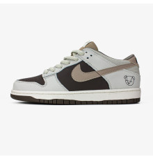 Кросівки демісезонні шкіра+текстиль осінь/весна колір бежевий,коричневий