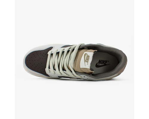 Кроссовки демисезонные кожа+текстиль осень/весна цвет бежевый,коричневый