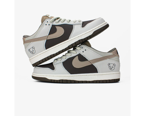 Кроссовки демисезонные кожа+текстиль осень/весна цвет бежевый,коричневый