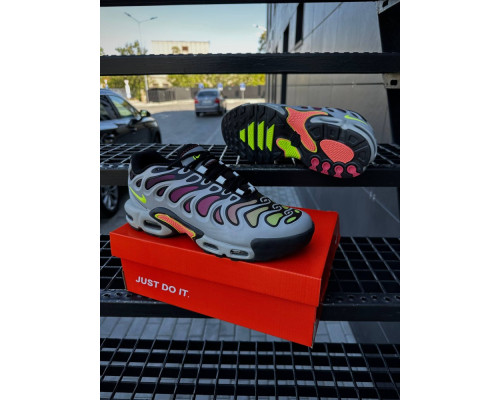 Кросівки Nike Air TN Plus Drift (gray & neon)