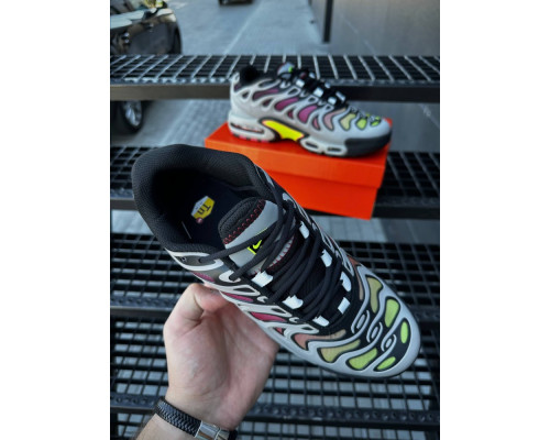 Кросівки Nike Air TN Plus Drift (gray & neon)
