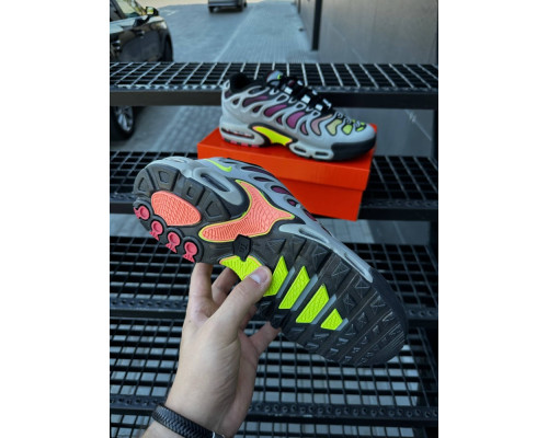 Кросівки Nike Air TN Plus Drift (gray & neon)