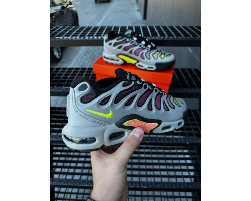 Кросівки Nike Air TN Plus Drift (gray & neon)