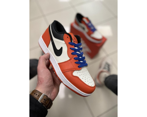 Кроссовки Nike Air Jordan 1 low (orange)
