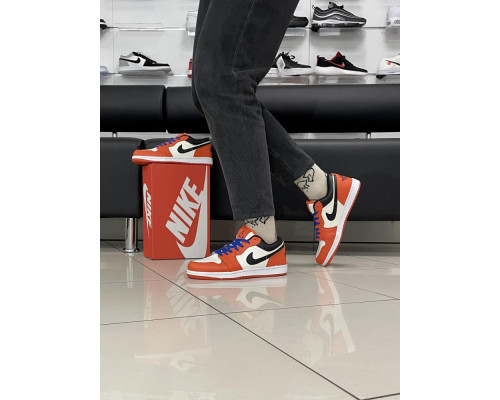 Кроссовки Nike Air Jordan 1 low (orange)