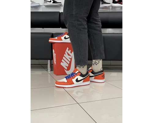Кроссовки Nike Air Jordan 1 low (orange)