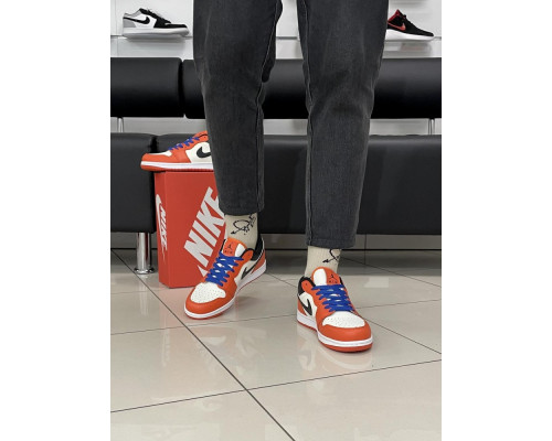 Кроссовки Nike Air Jordan 1 low (orange)