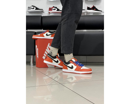 Кроссовки Nike Air Jordan 1 low (orange)