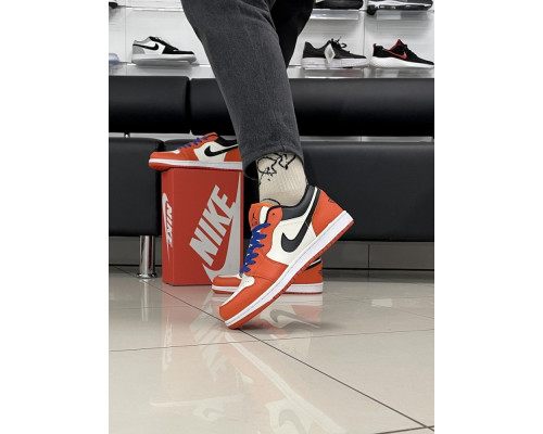 Кроссовки Nike Air Jordan 1 low (orange)